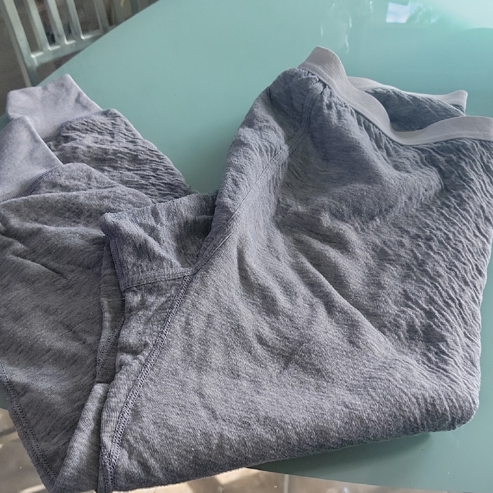 Gray Men's Underwear/ Winter Wear. Base Wear.